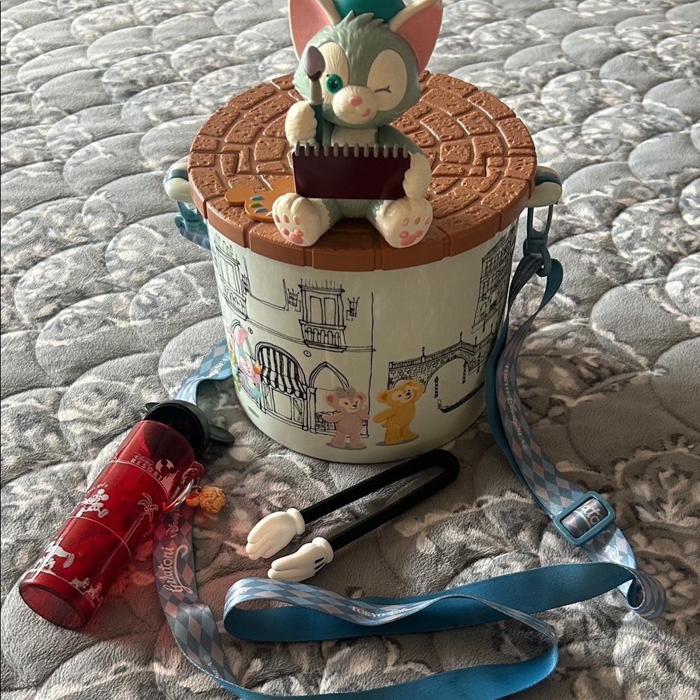 Tokyo DisneySea collectible Gelatoni popcorn bucket